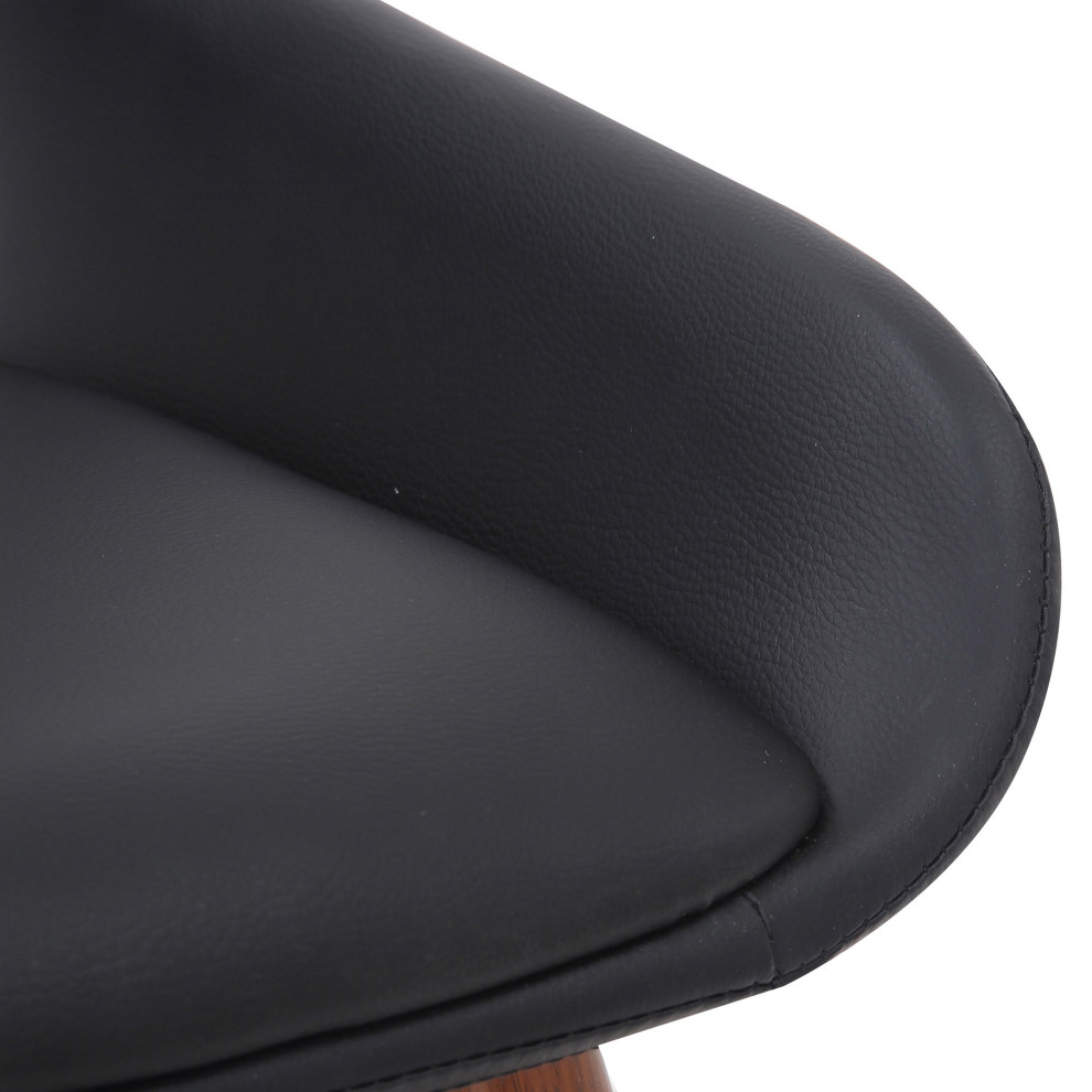 Mid Century Modern Fabric Side Chair   Midcentury   Dining Chairs   by WHI  Houzz