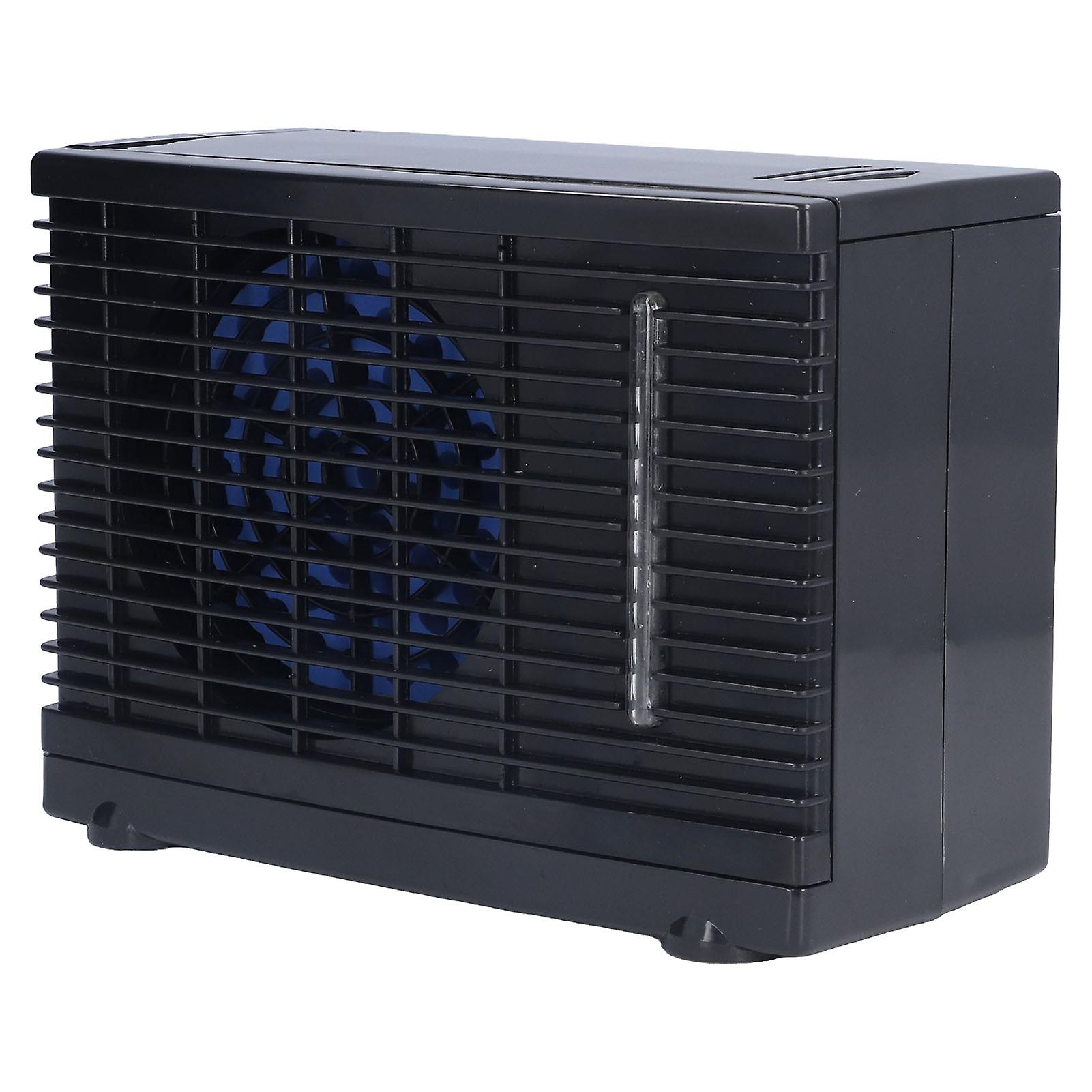 Mini Air Conditioning Fan Silent Portable Evaporative Cooler With Water Tank For Car Home 12v