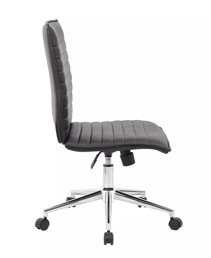 Boss Office Products Armless Hospitality Chair