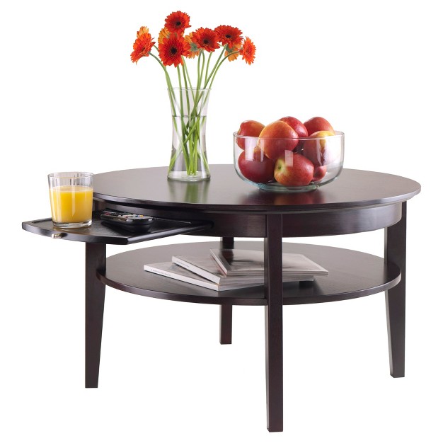 Amelia Coffee Table Espresso Winsome