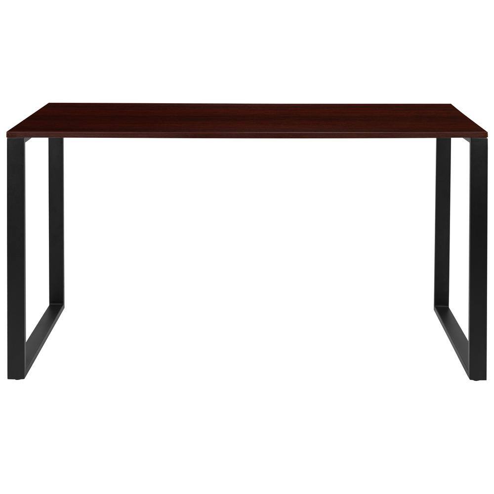 Carnegy Avenue 55 in. Rectangle Mahogany Laminate Computer Desk CGA-GCO-450502-MA-HD