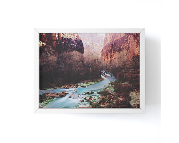 Kevin Russ Havasu Canyon Creek Framed Mini Art Print Society6