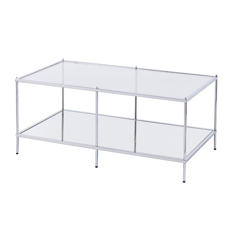 Southern Enterprises Nixxa Mirrored Coffee Table