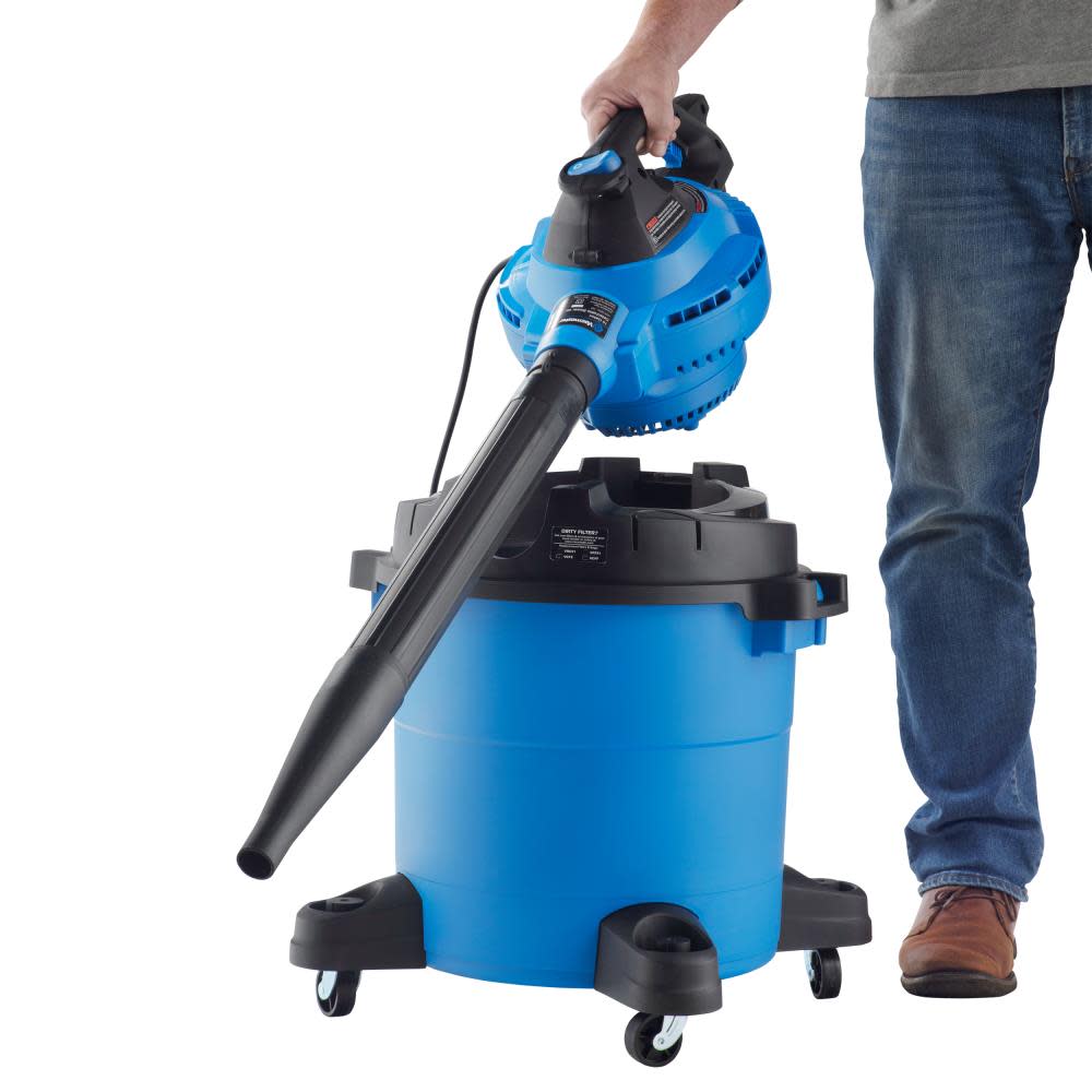 10 Gallon Wet/Dry Vac with Detachable Blower ;