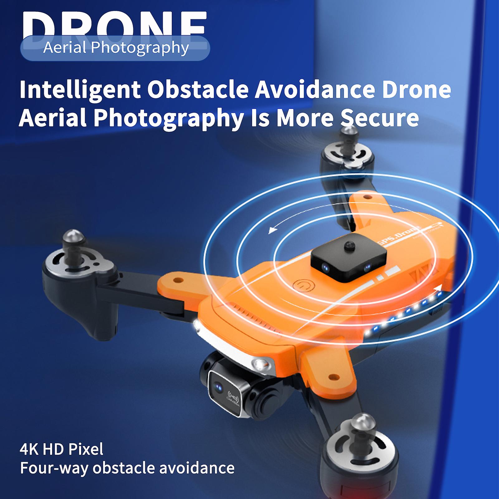 Rc Drone With Camera 4k Dual Camera Rc Quadcopter With Function Obstacle Avoidance Optical Flow Location Gesture Control No.304677