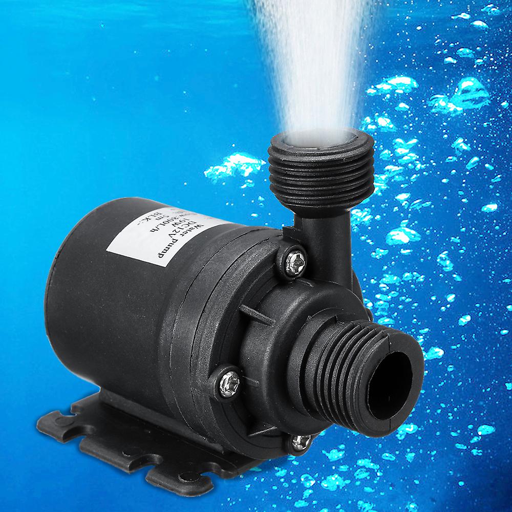 Ultra Quiet Mini Dc 12v Lift 5m 800l/h Brushless Motor Submersible Water Pump No.235766