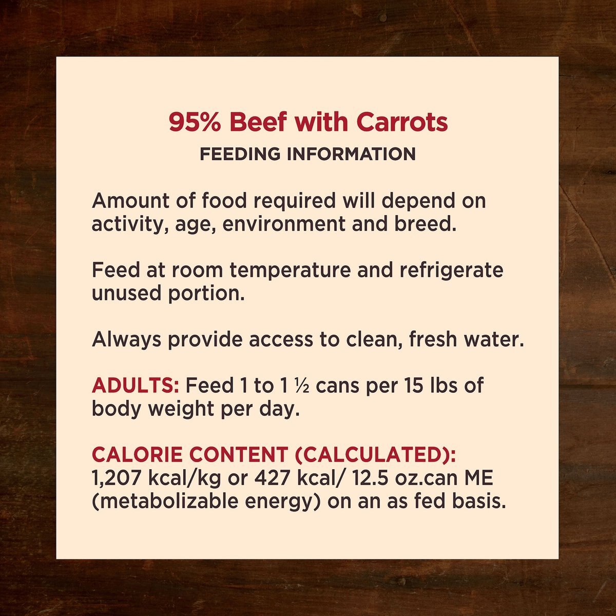 Wellness CORE 95% Grain-Free Beef and Carrots Canned Dog Food