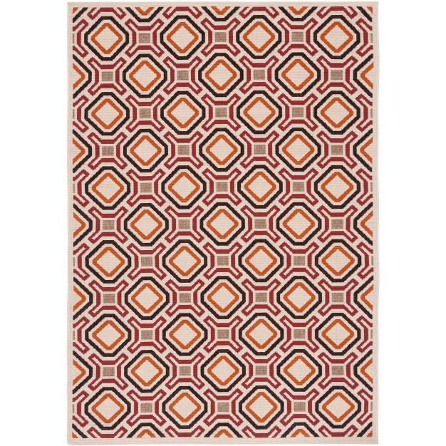 Veranda Ver089 Power Loomed Indoor outdoor Area Rug Safavieh