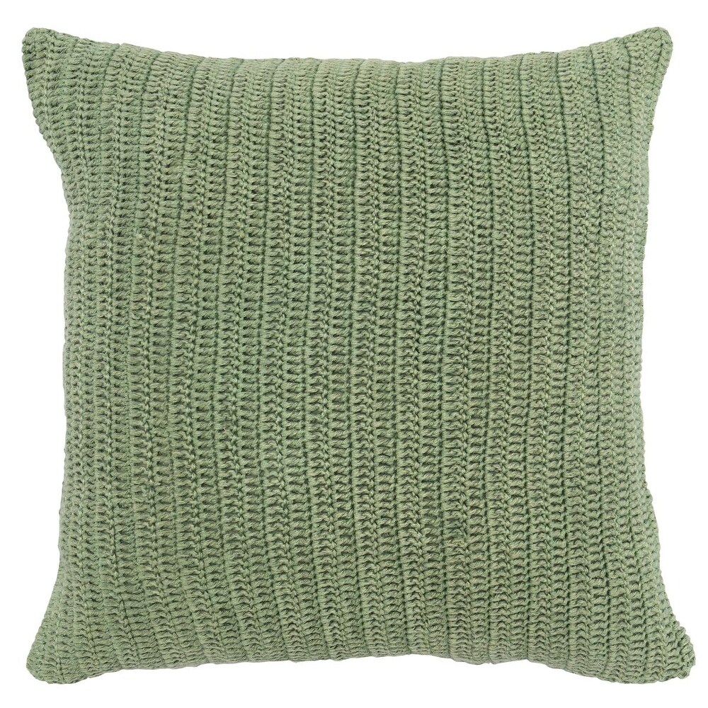 Kosas Home Marcie Knitted 22 inch Throw Pillow