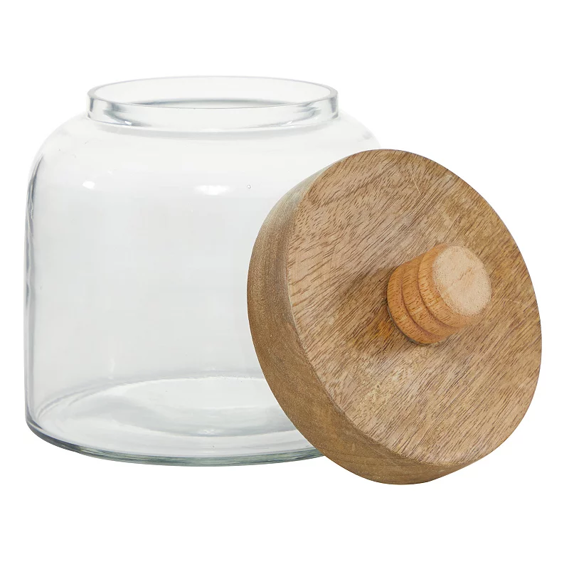 Stella and Eve Glass Canister 2-Piece Set