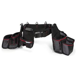 PROLOCK 4-Piece 12-Pocket Contractor Tool Belt Rig PLS643