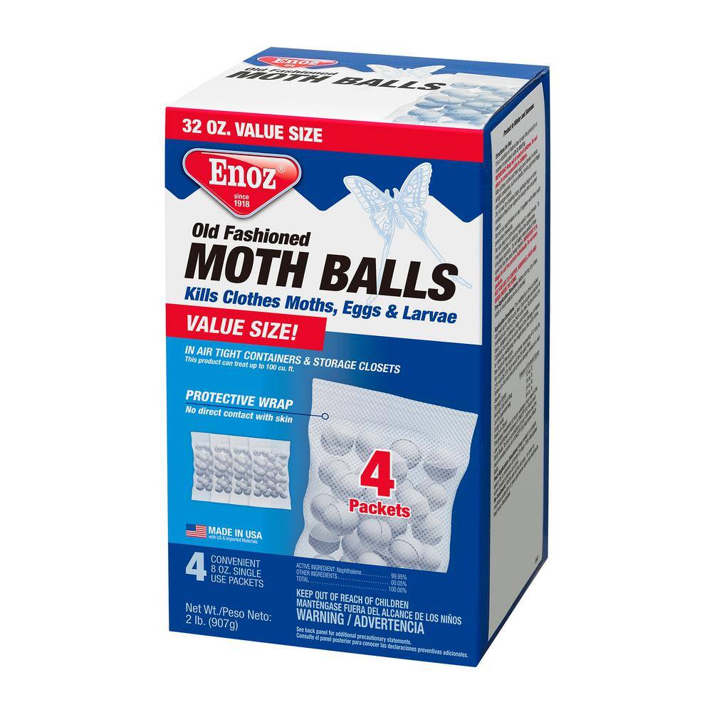 ENOZ 32 oz. Naphthalene Moth Control Balls (1-Box) E62.12