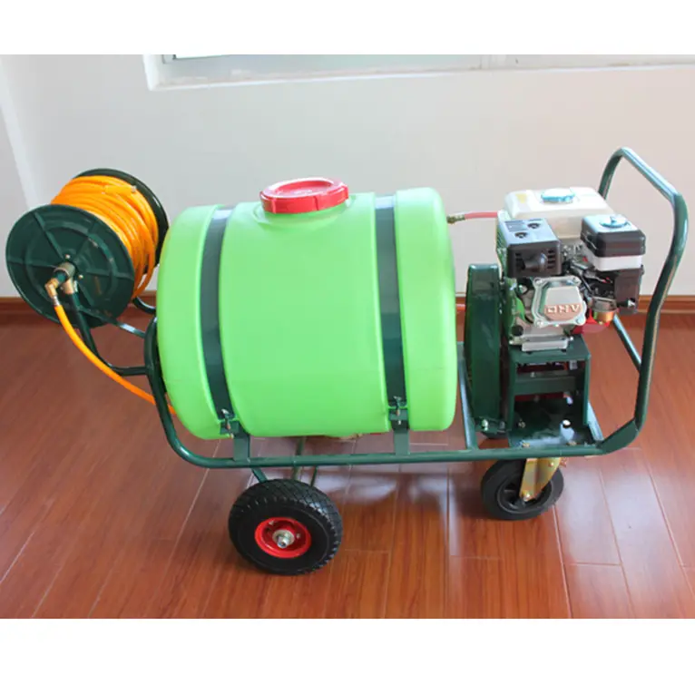 Petrol Powered Cart Type High Pressure Agricultural Disinfection Sprayer