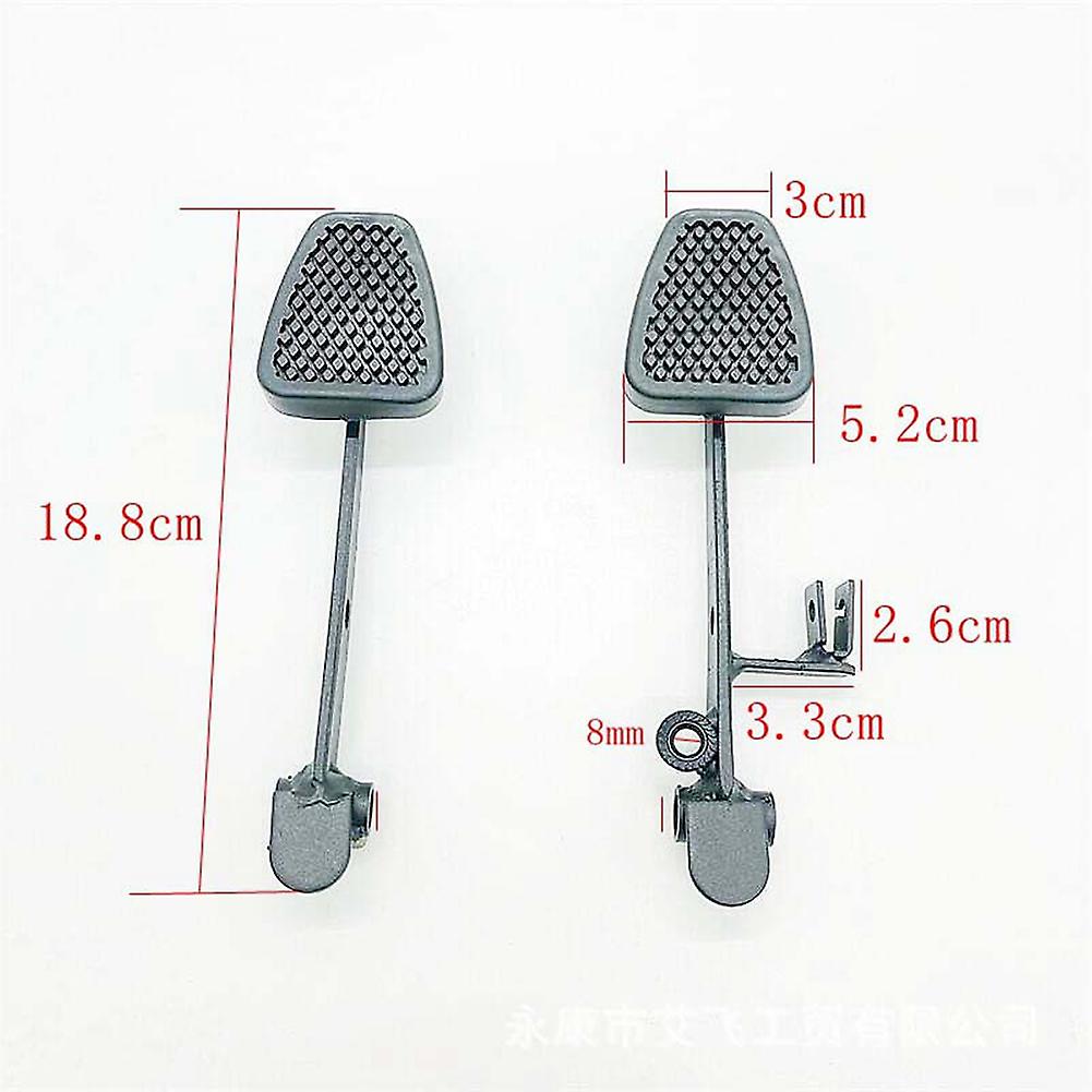 Stainless Steel Car Accelrator Pedal For Offroad Scooter Atvs Go Karts Quad Dirt Bike Pit Bike Type 1