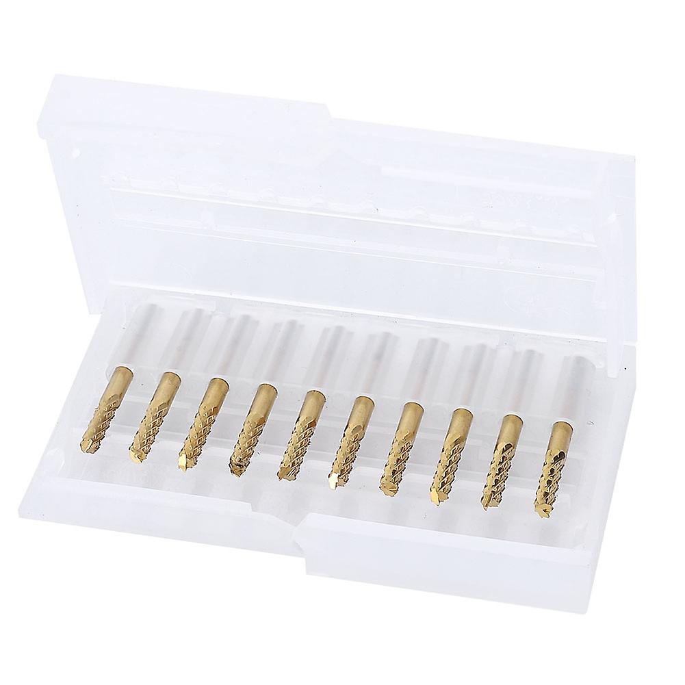 10pcs 3.175mm Carbide End Mill 1/8