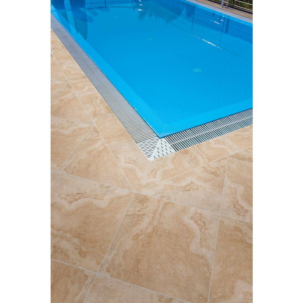 MSI Isabella Beige 24 in x 24 in. Porcelain Paver Floor Tile (8 sq. ft.case) LPAVNISABEI2424