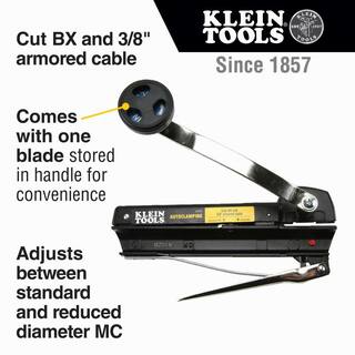 Klein Tools 11-12 in. BX and Armored Cable Cutters 53725