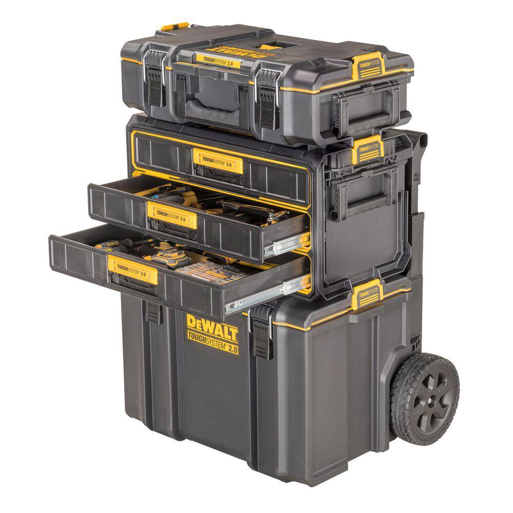 DW Toughsystem 2.0 12.3 in. W Tool Box 3-Drawer DWST08330