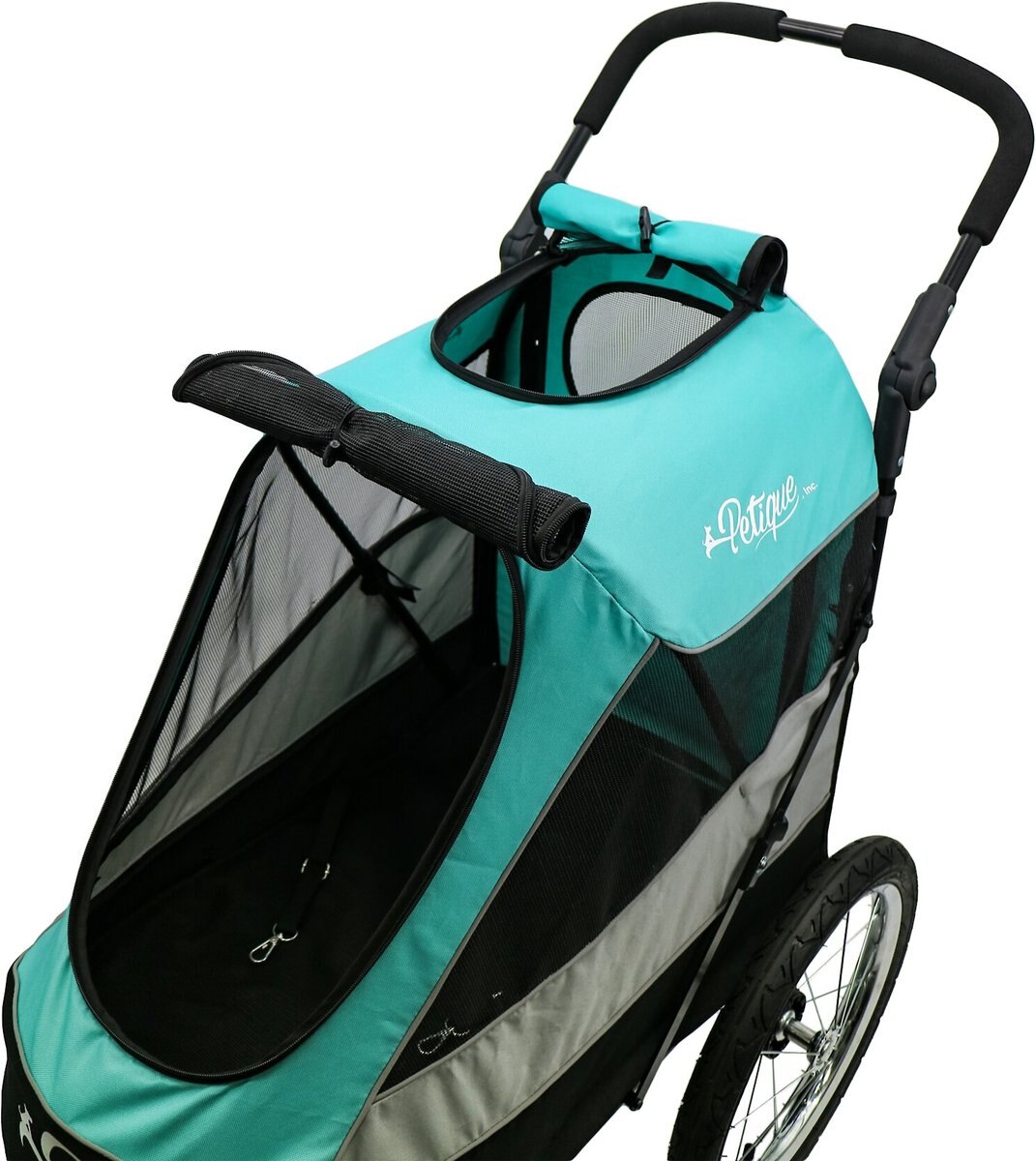 Petique Trailblazer Reflective Dog and Cat Bike Jogger