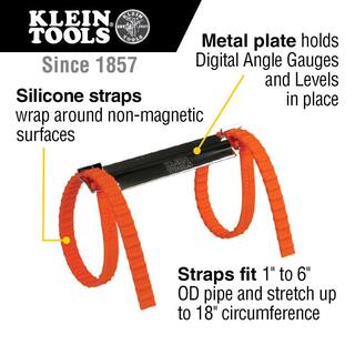 Klein Tools Digital Level with Programmable Angles and Plumbers Straps 2-Piece 80036