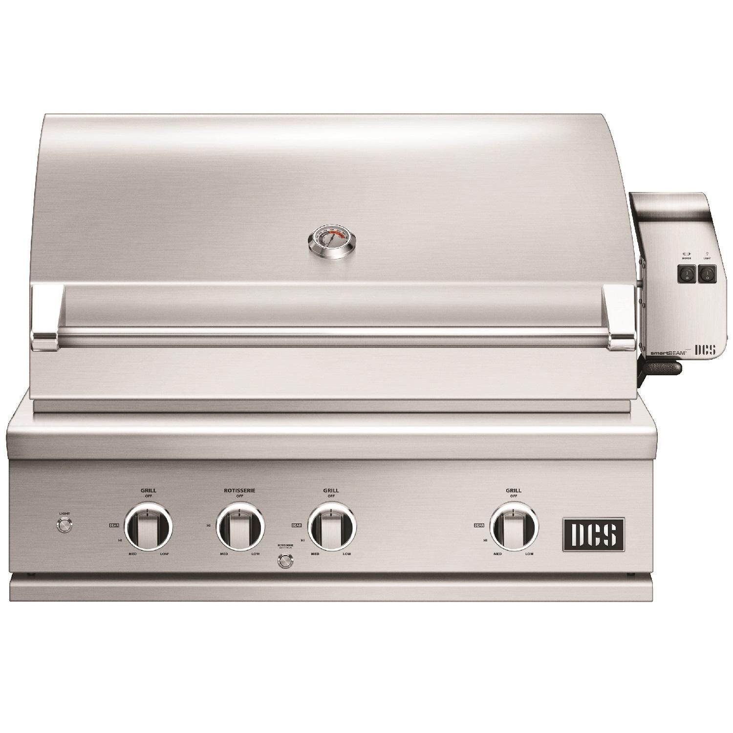 DCS Series 9 36-Inch Built-In Propane Gas Grill With Rotisserie