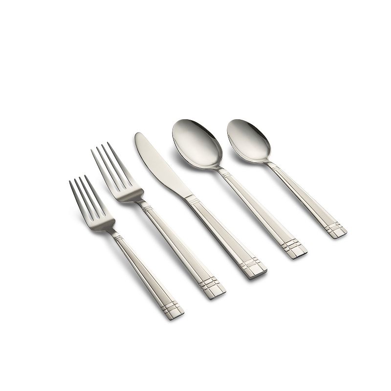 Cambridge Axis Sand 20-pc. Flatware Set