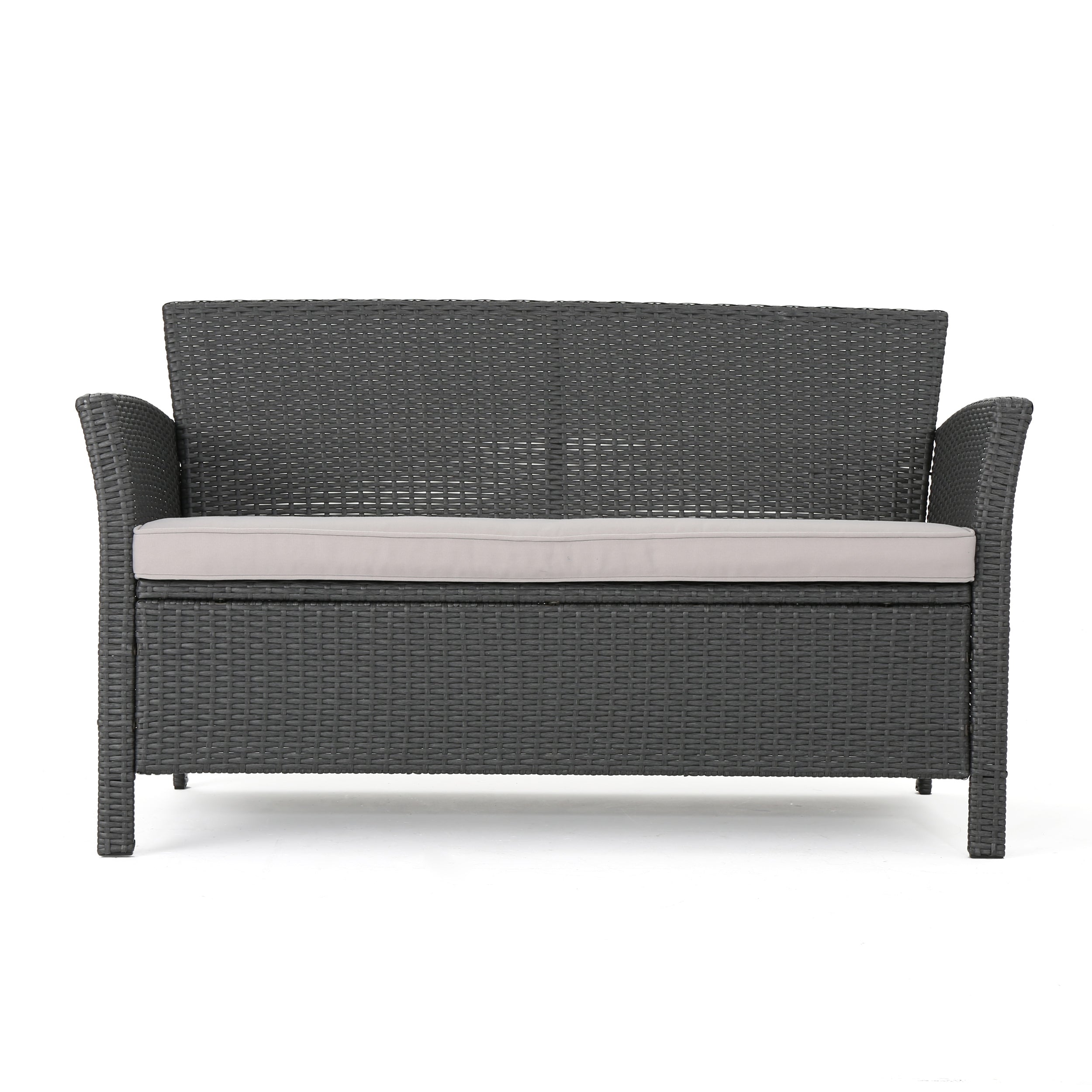 Tori Outdoor Wicker Loveseat