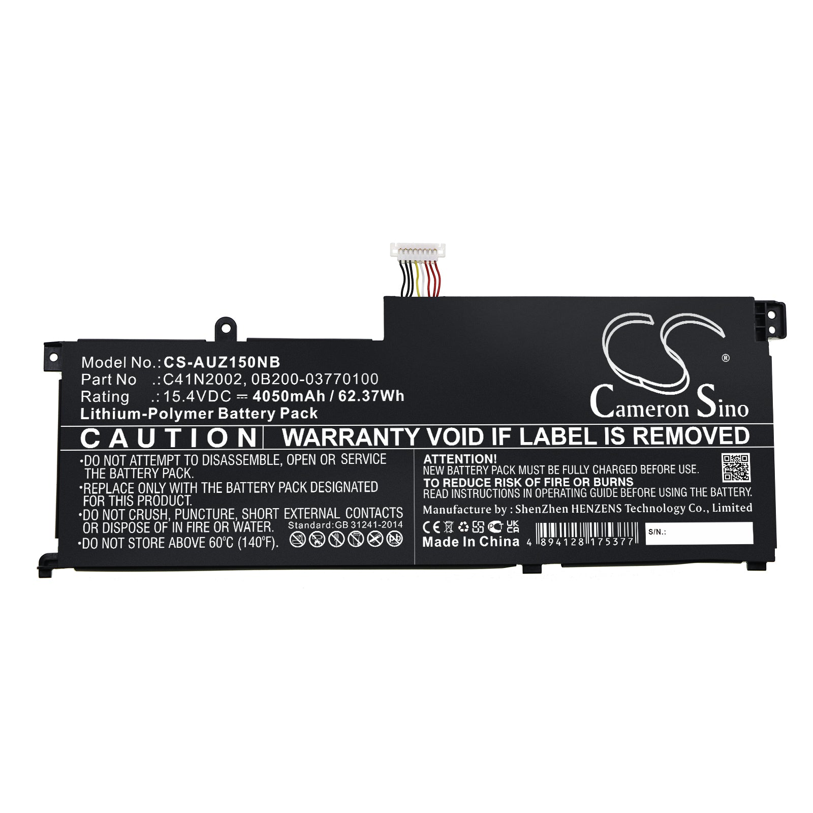 Asus ZenBook 14 UX481F ZenBook 14 UX481FL ZenBook Duo 14 UX481FABM018R ZenBook Duo UX481 ZenBook Duo UX481FA Laptop and Notebook Replacement Battery BatteryClerkcom Laptop and Notebook