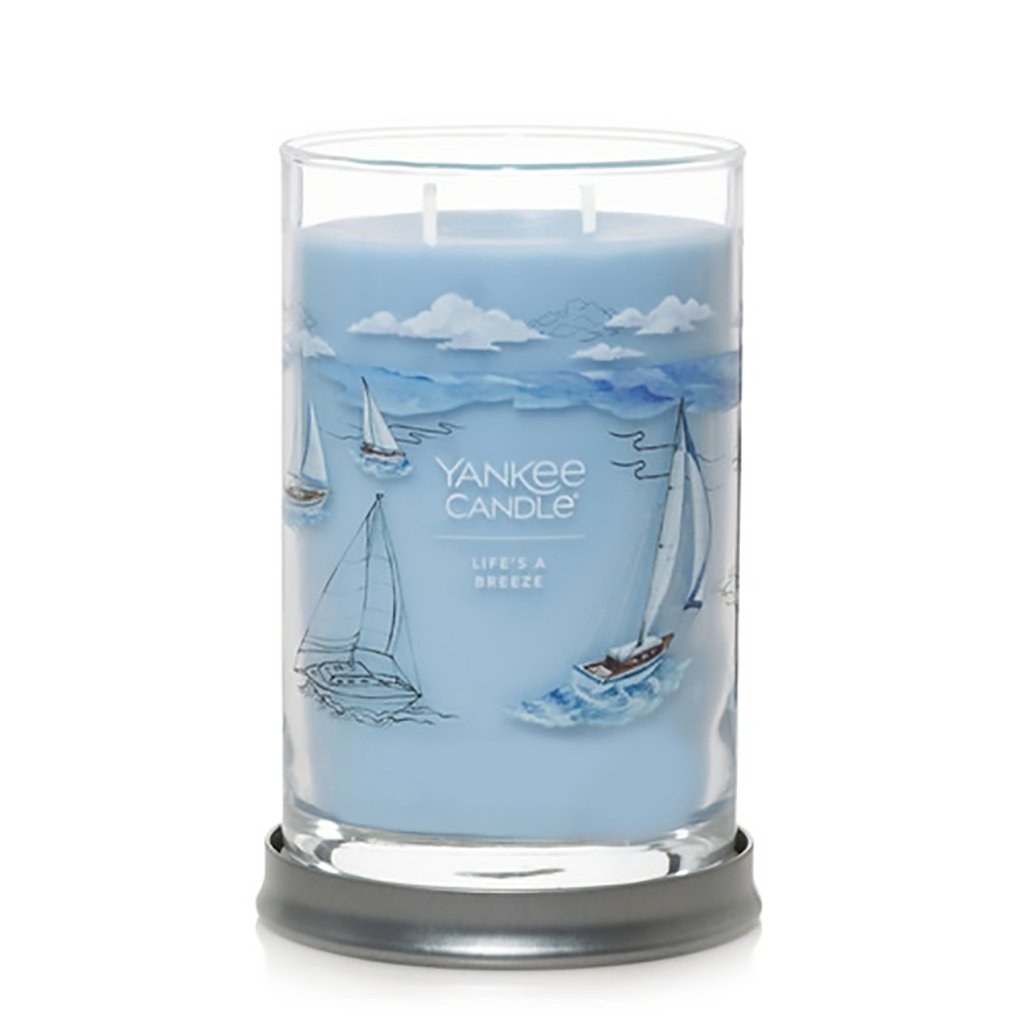 Yankee Candle  Signature Large Tumbler Candle in Life's A Breeze