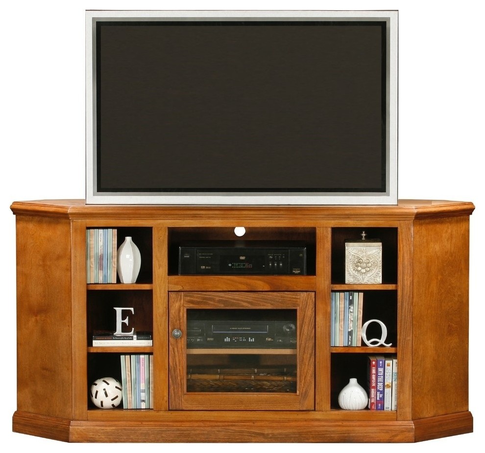 Eagle Furniture 63 quotCoastal Corner Entertainment Console   Farmhouse   Entertainment Centers And Tv Stands   by Eagle Furniture  Houzz