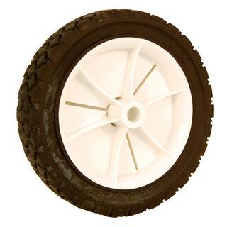 Powercare 7 in. x 1.5 in. Universal Plastic Wheel for Lawn Mowers 460443