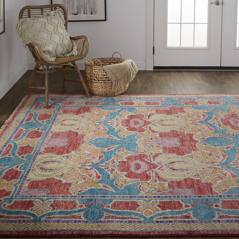 Weave and Wander Bennet Luxe Wool Arts and Crafts Rug