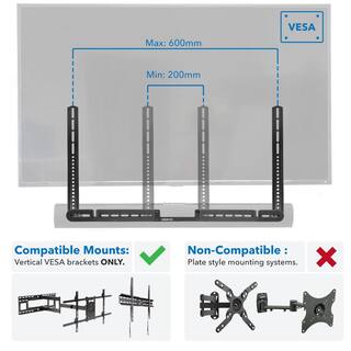 Mount-It! Sonos Arc Sound Bar TV Mounting Bracket MI-SB52