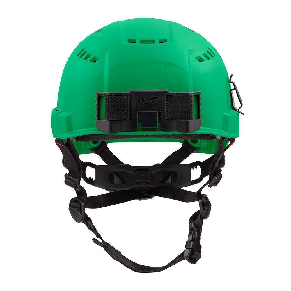 MW BOLT Green Type 2 Class C Vented Safety Helmet (2-Pack) 48-73-1306X2