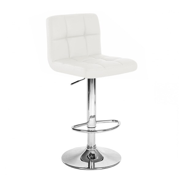 Boris Contemporary LeatherAdjustable Barstool (Set of 4)