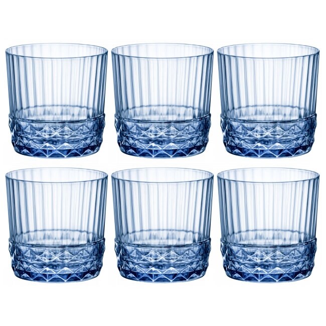 Bormioli Rocco America '20s DOF Glass Set of 6   12.5 oz.