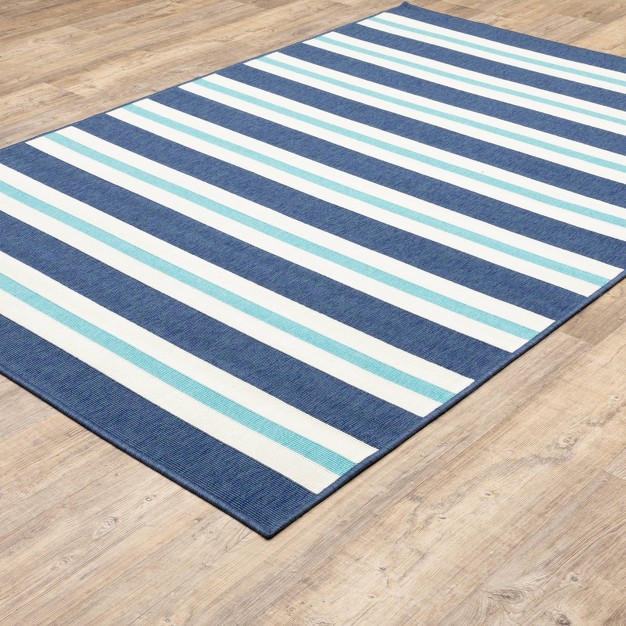 Marlowe Striped Patio Rug