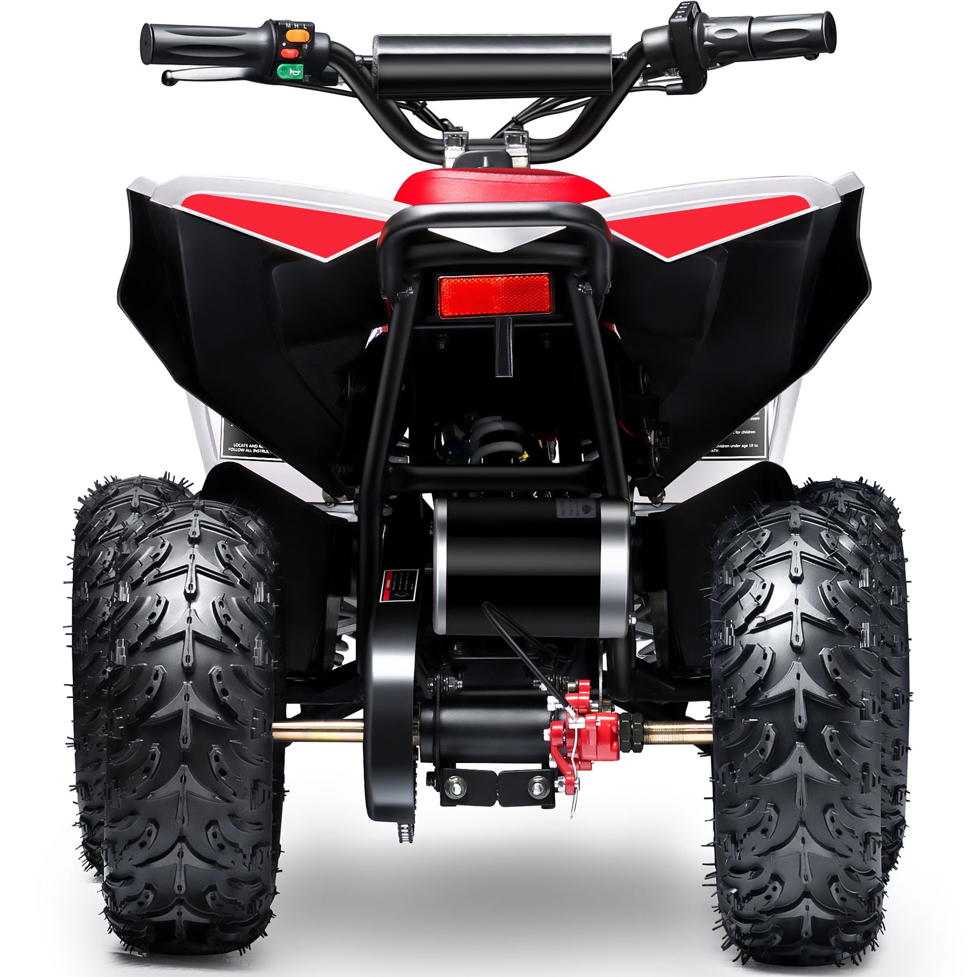 MotoTec E-Bully 36v 1000w Kids ATV White