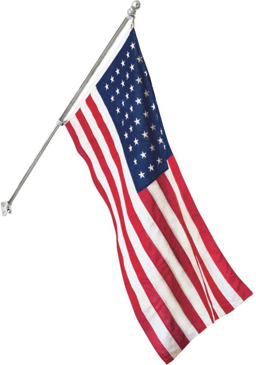 3 Ft. Width x 5 Ft Height All American United States Flag Kit ;