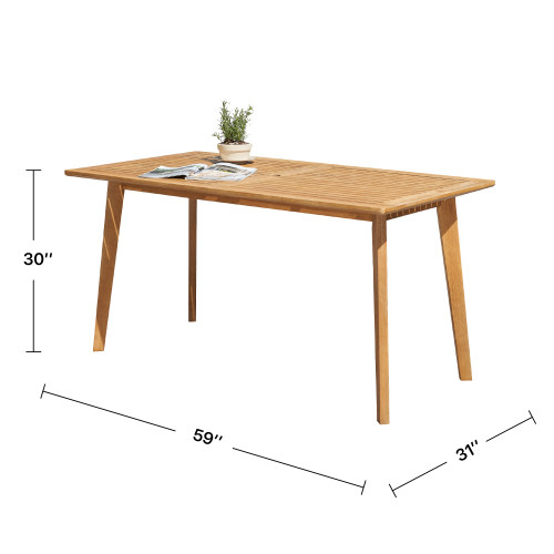 Chesapeake Wood Dining Table V1950