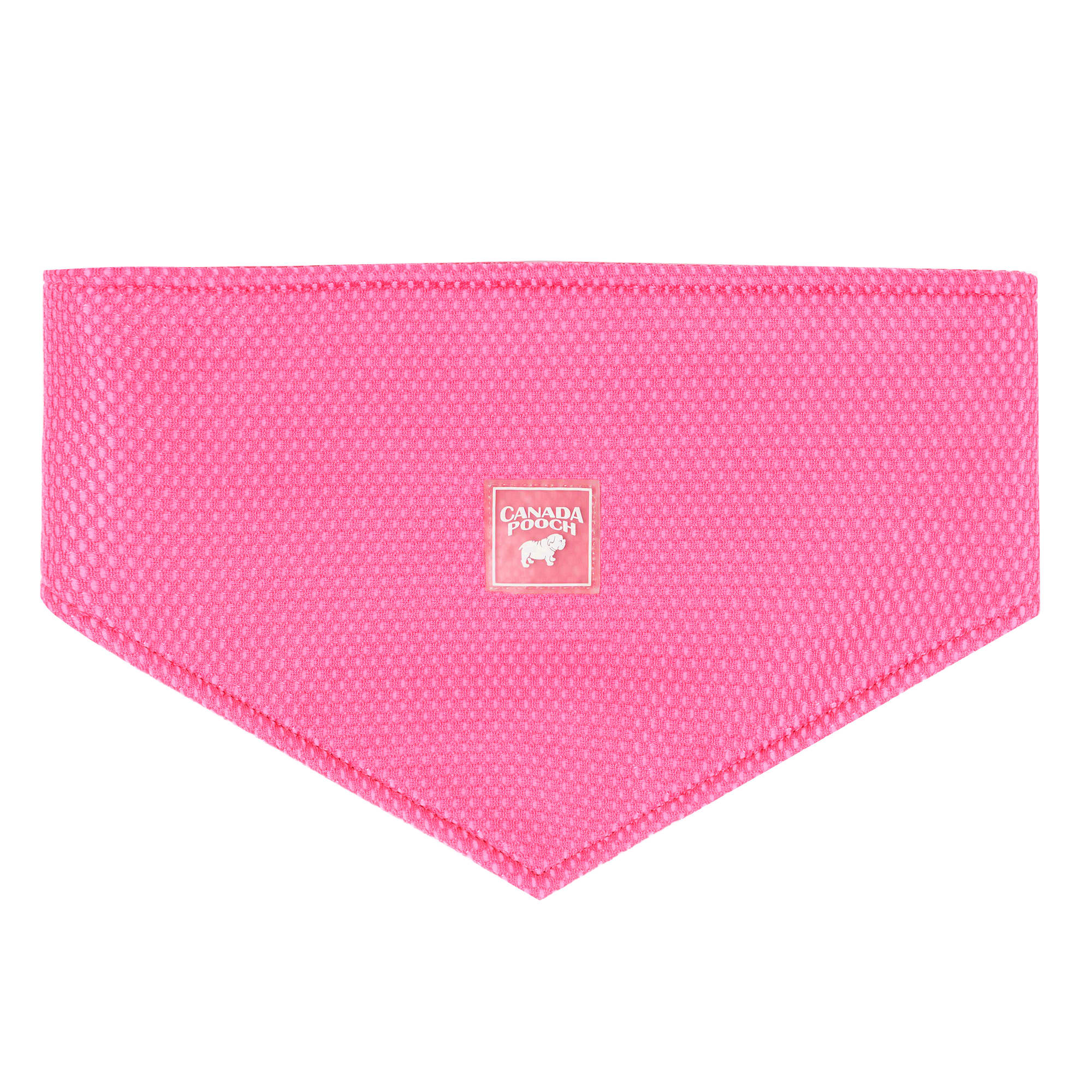 Canada Pooch Pink Chill Seeker Cooling Dog Bandana， Small