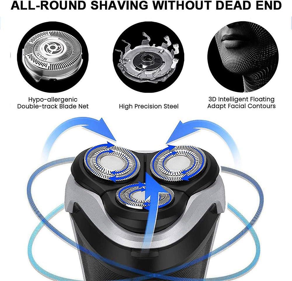 Sh50 / 52 Replacement Heads For Philips Electric Shaver Series 5000 (6)