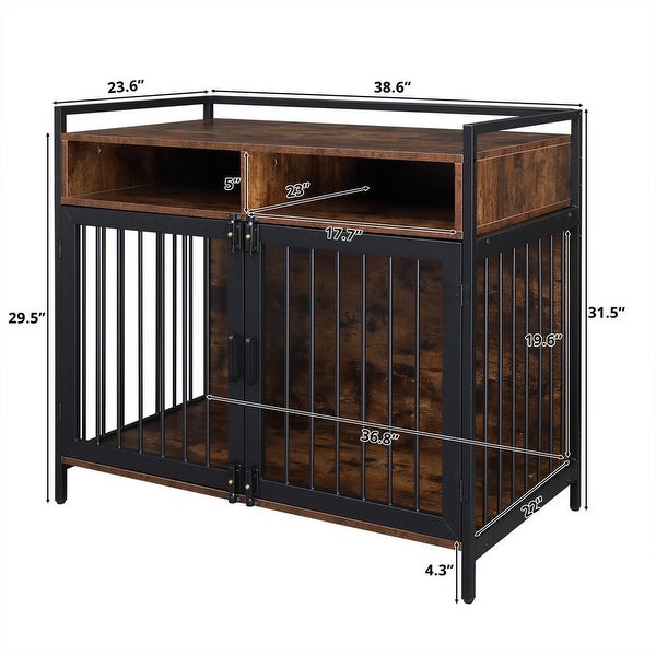 Furniture Corner Dog Crate