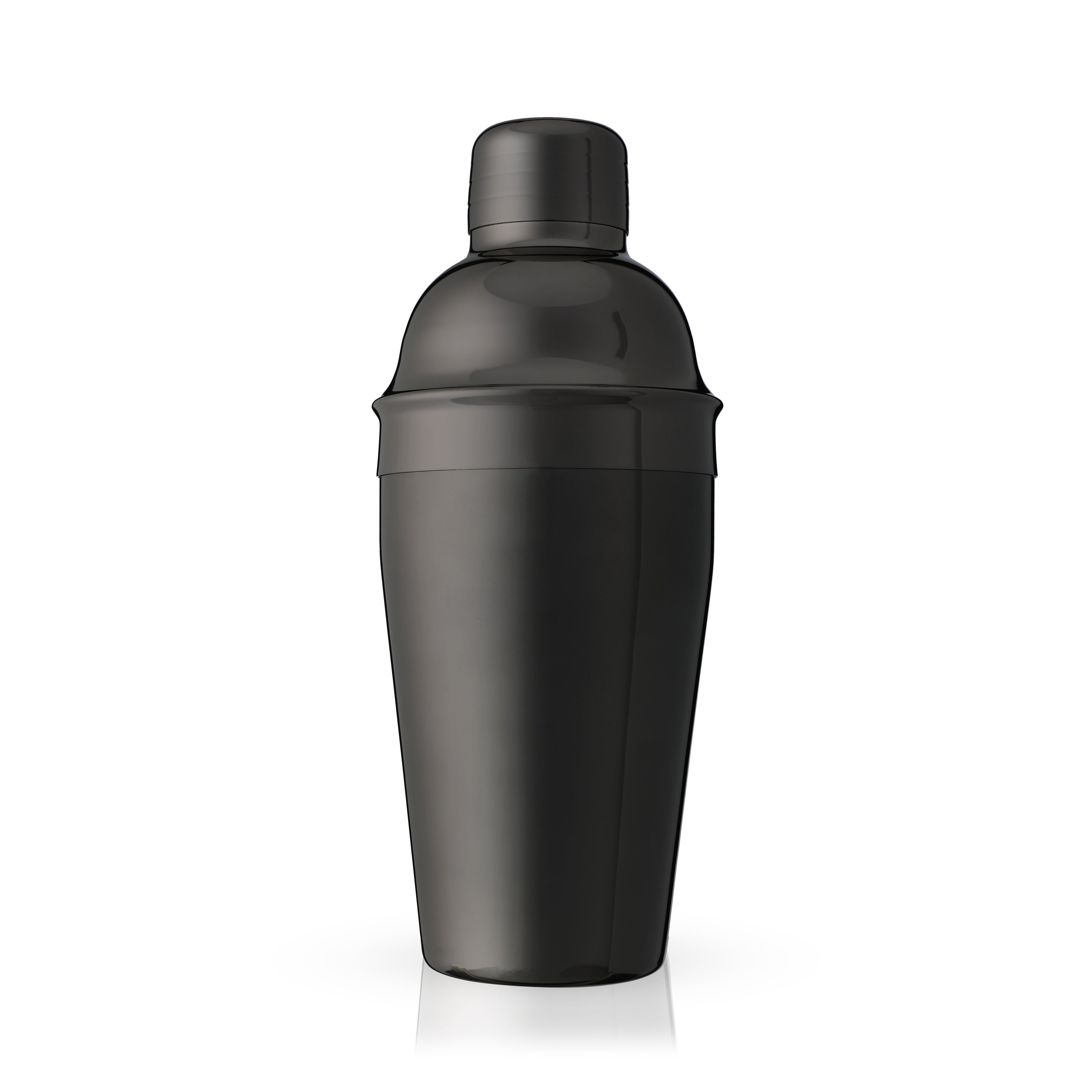 18oz Gunmetal Shaker by True - Black