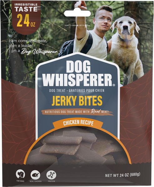 Dog Whisperer Chicken Flavored Sticks Jerky Dog Treats， 24-oz bag