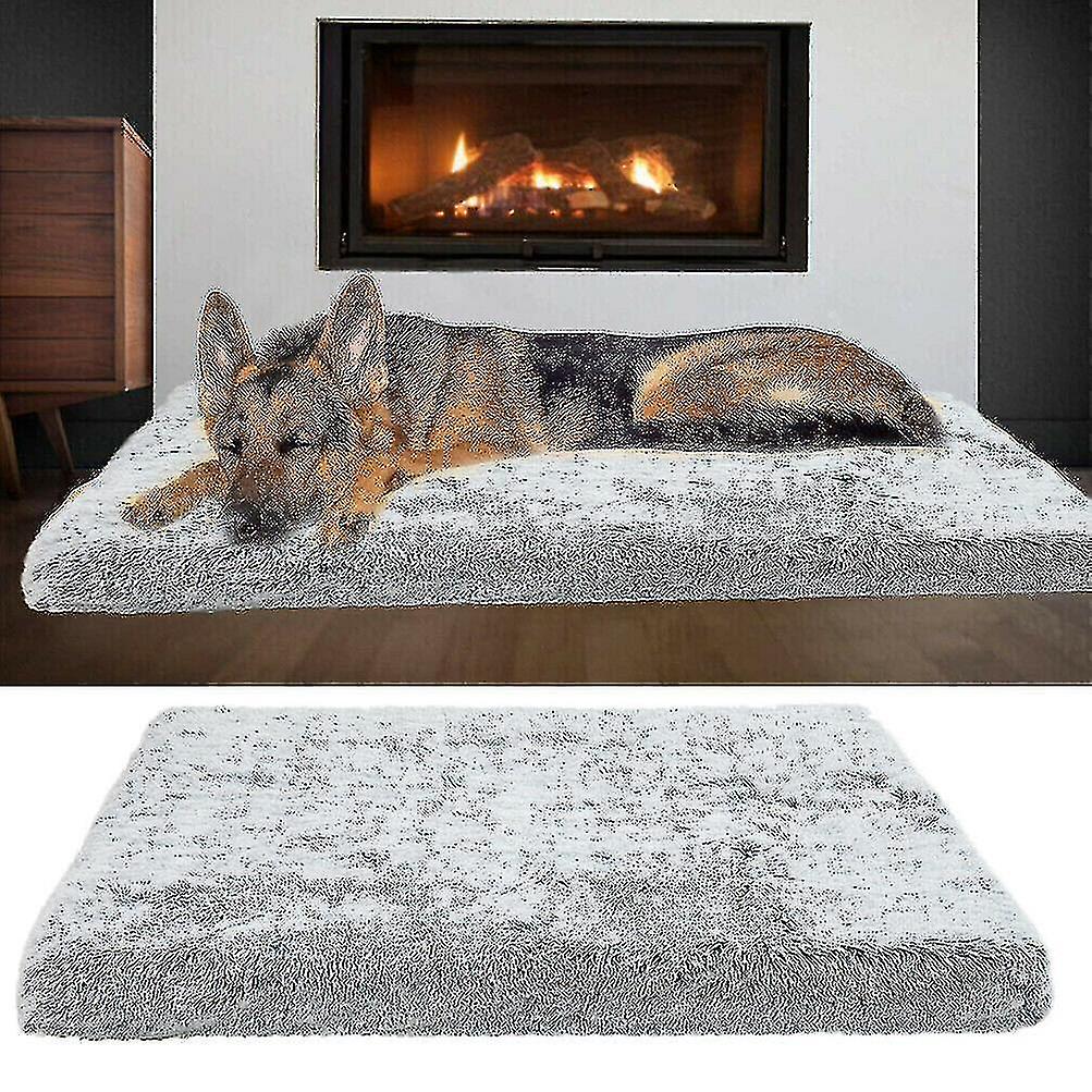 L -washable Memory Foam Pet Beds Removable Cover Waterproof Mattress Dog Bed