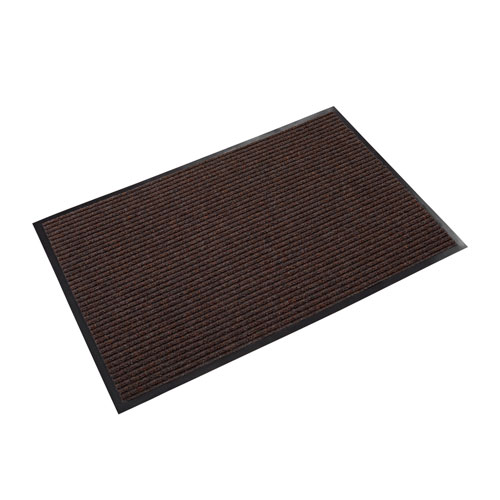 Crown Mats and Matting Needle Rib Wipe and Scrape Mat | Polypropylene， 36 x 60， Brown | NR0035BR