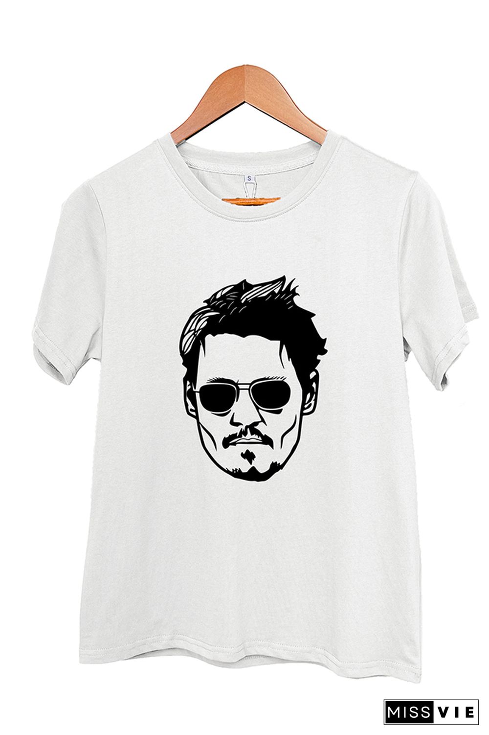 Johnny Depp Trial Graphic T-Shirt Wholesale