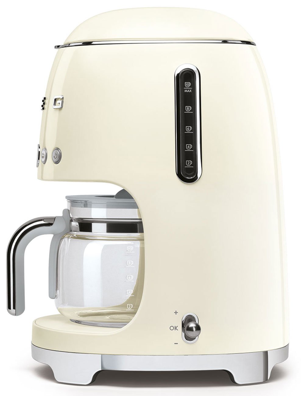 Smeg Retro Style Cream Coffee Maker