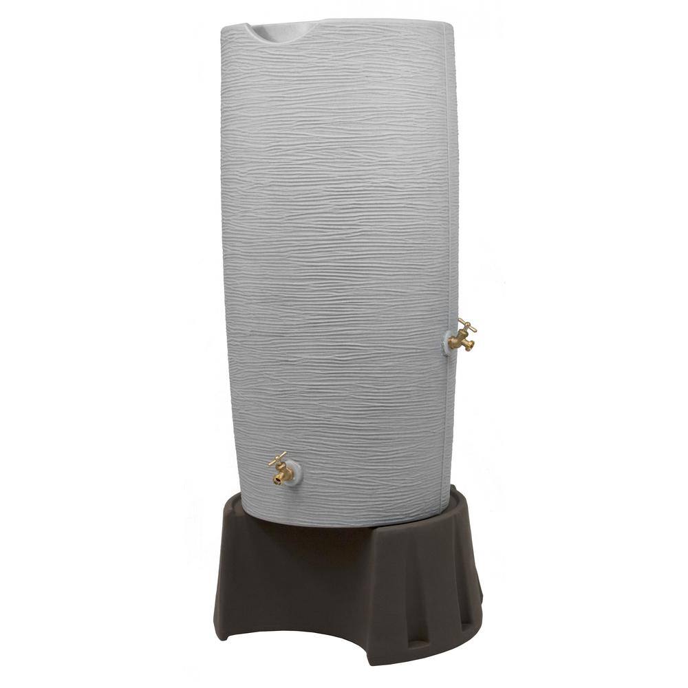 Good Ideas Rain Wizard Sturdy Stand 50 Gal. Oak Rain Barrel RW-UNI002-OAK